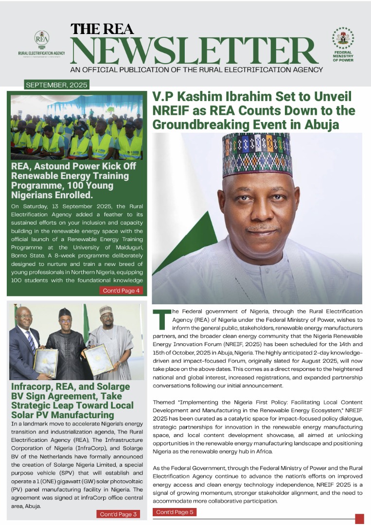 September News letter